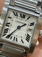 Cartier Tank Quartz watch 30 x 25 millimeters WSTA0005