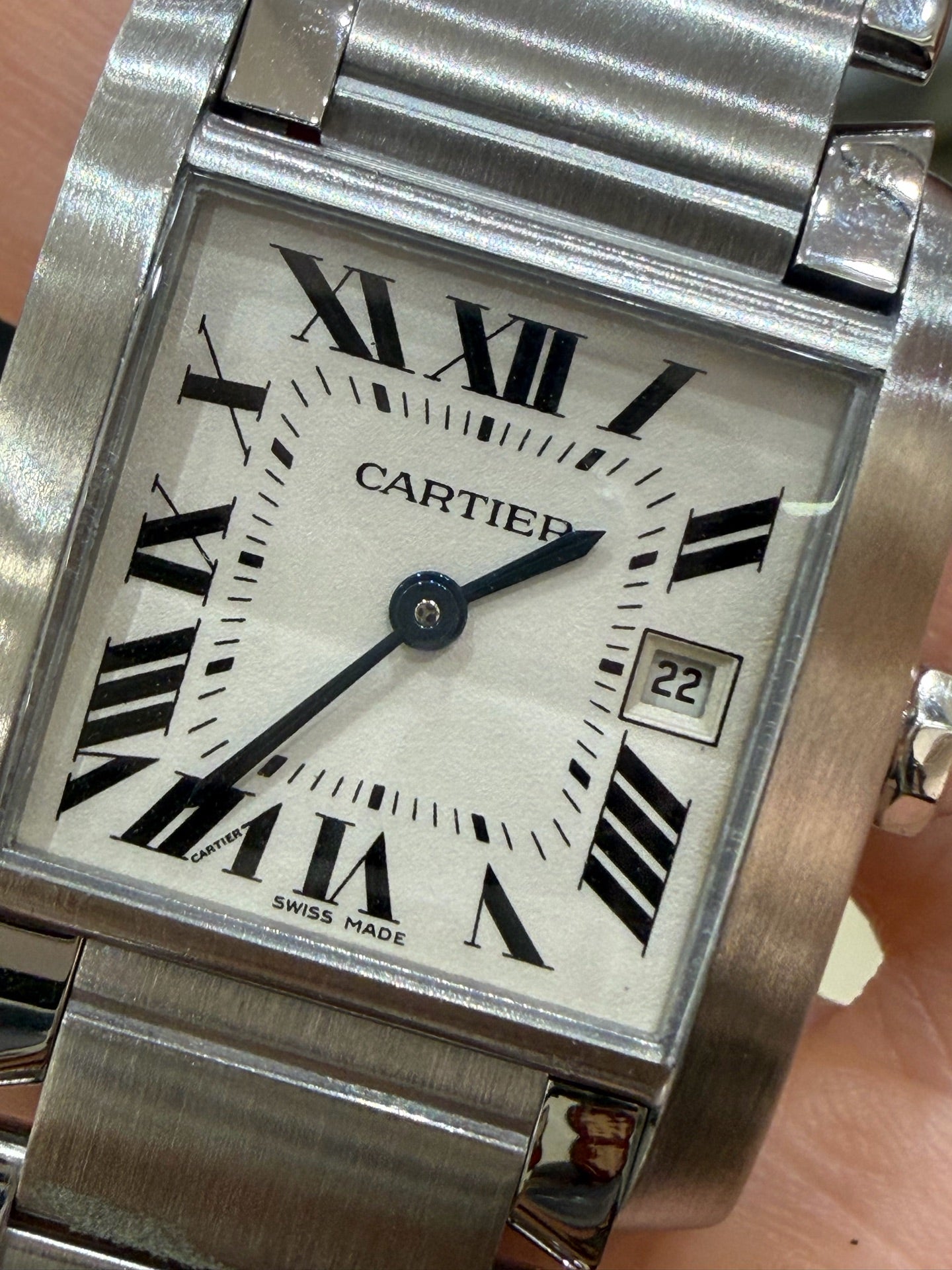 Cartier Tank Quartz watch 30 x 25 millimeters WSTA0005