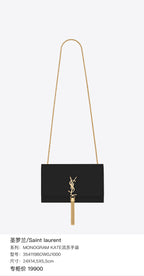 Saint laurent MONOGRAM KATE tassel handbag Crossbody 24X14,5X5,5cm 354119BOW0J1000