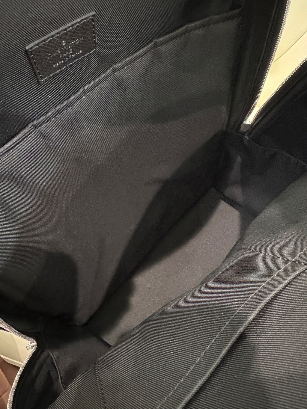 Louis Vuitton Black Backpack 29.0x 42.5x 18.0 cm M30147