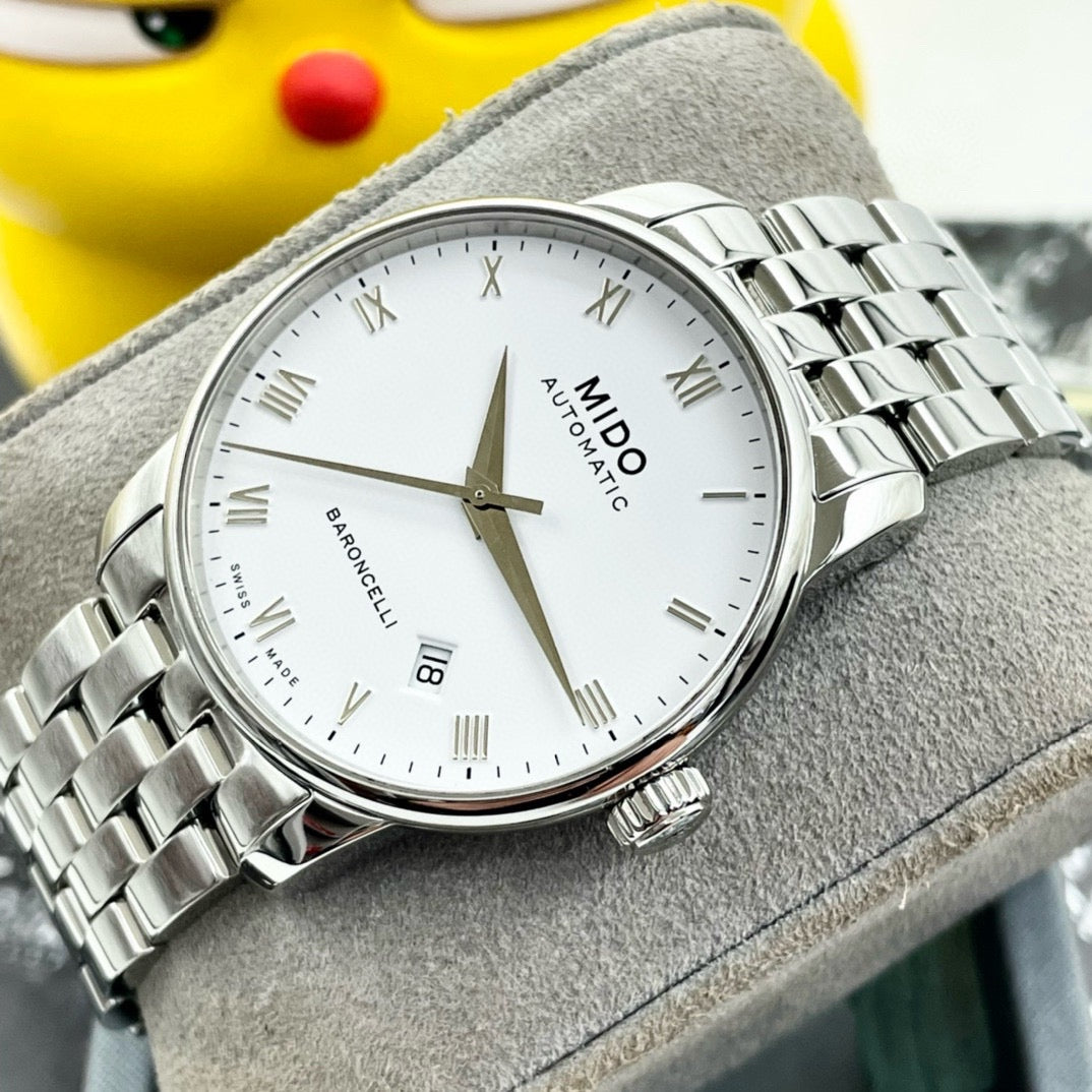 Mido Berenice White Automatic (self-winding) watch 38 millimeters M8600.4.26.1