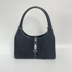 Gucci Canvas Black Shoulder Bag