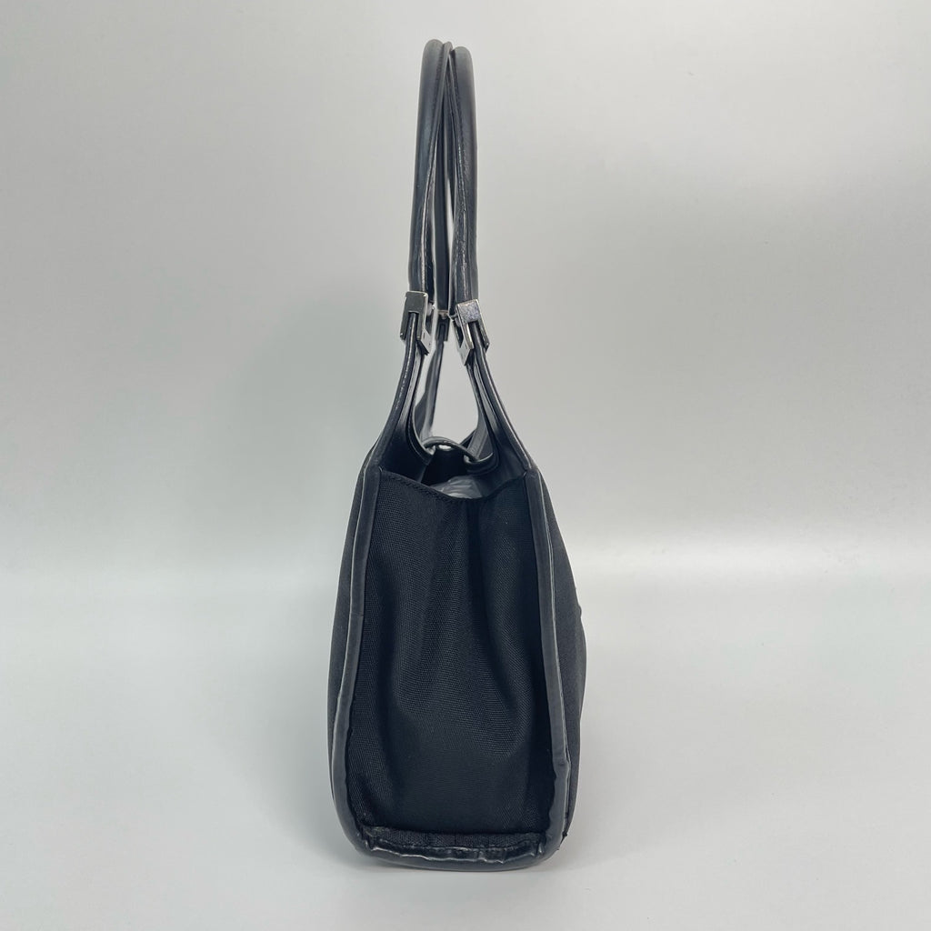 Gucci Canvas Black Shoulder Bag
