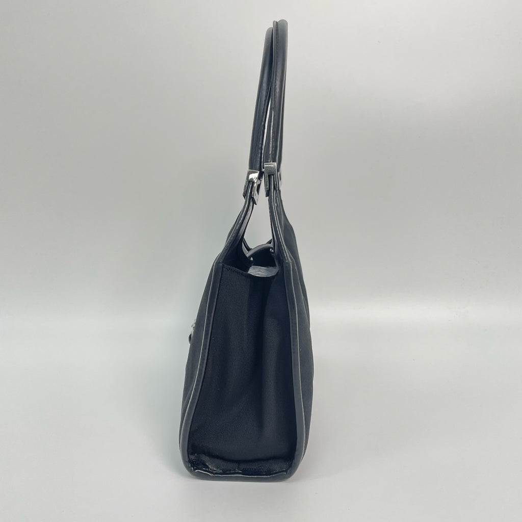 Gucci Canvas Black Shoulder Bag