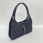 Gucci Canvas Black Shoulder Bag