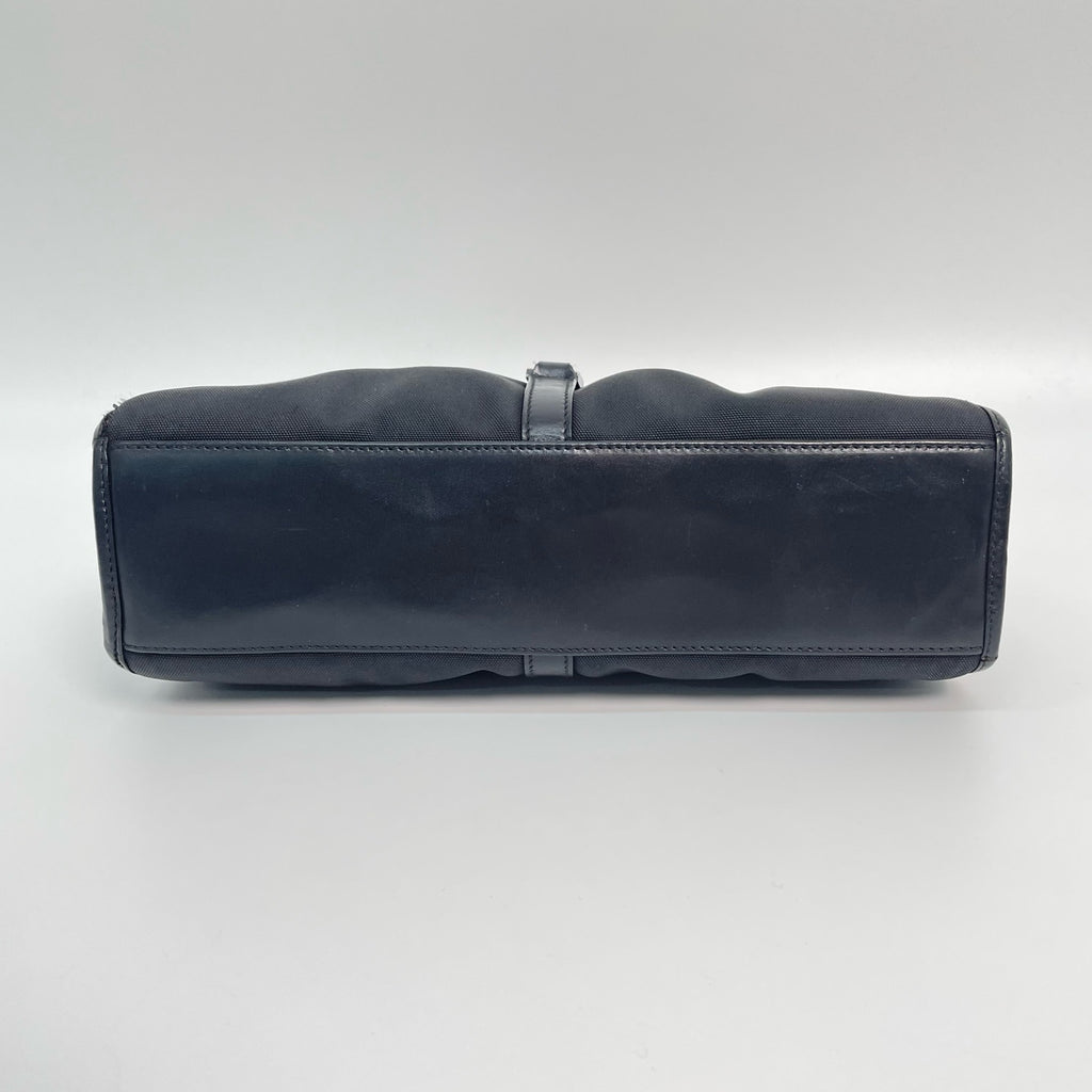 Gucci Canvas Black Shoulder Bag
