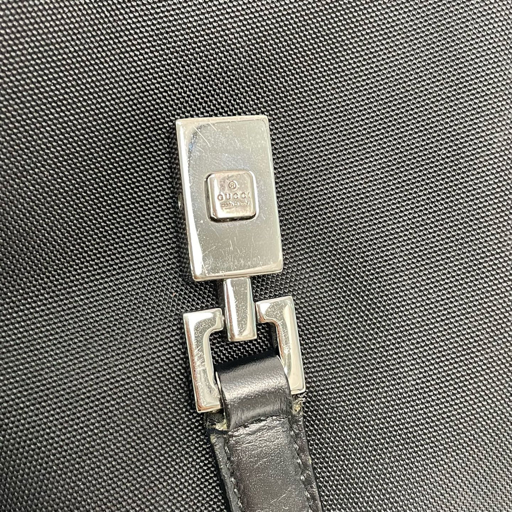 Gucci Canvas Black Shoulder Bag