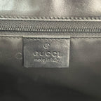 Gucci Canvas Black Shoulder Bag