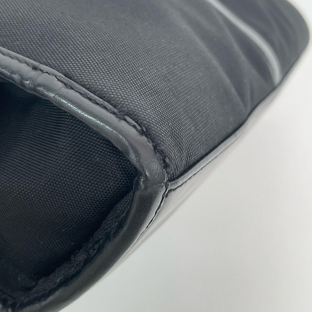 Gucci Canvas Black Shoulder Bag