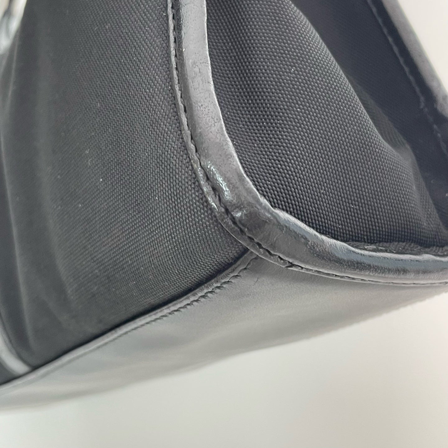 Gucci Canvas Black Shoulder Bag
