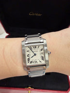Cartier Tank Quartz watch 30 x 25 millimeters WSTA0005