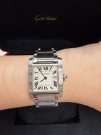 Cartier Tank Quartz watch 30 x 25 millimeters WSTA0005