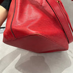 Louis Vuitton Red Bucket & Drawstring Bag