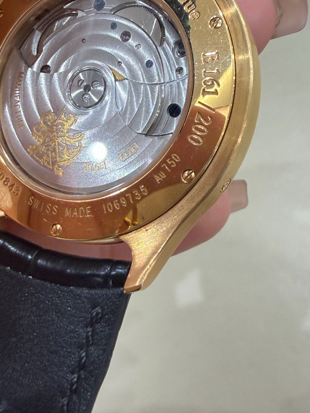 Piaget Rose gold Automatic (self-winding) watch