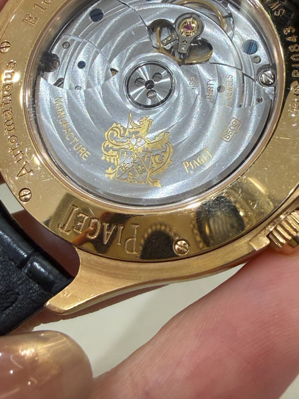 Piaget Rose gold Automatic (self-winding) watch