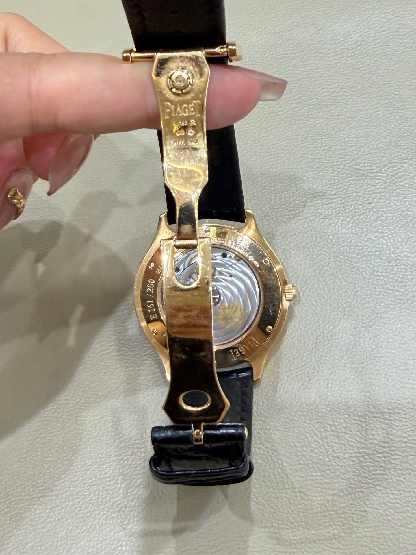 Piaget Rose gold Automatic (self-winding) watch