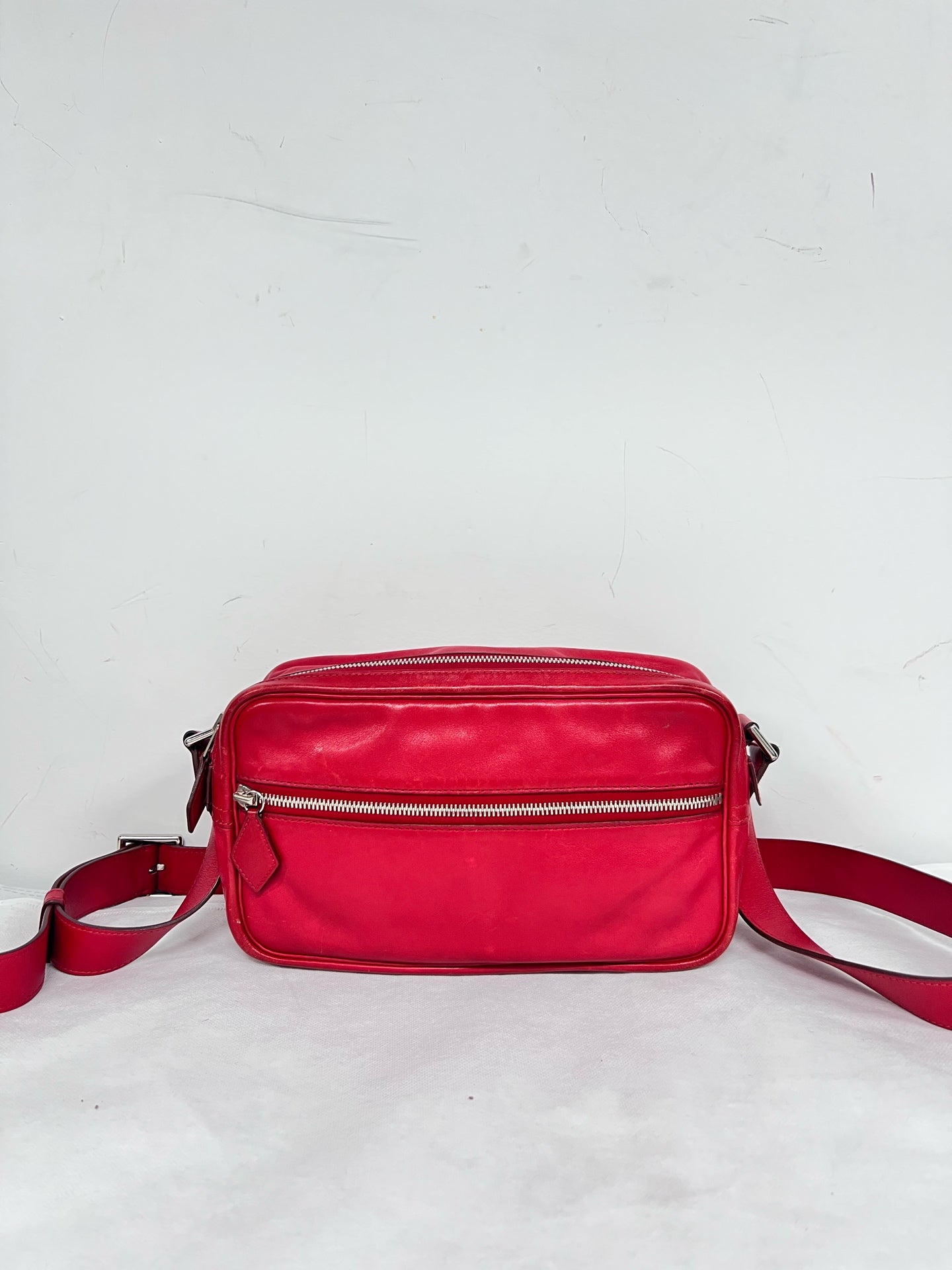 Hermes Red Crossbody