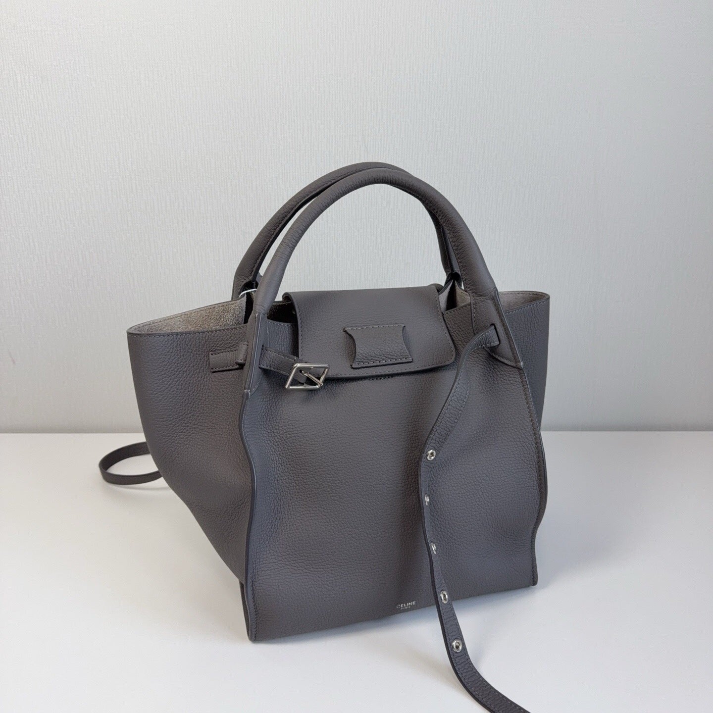 Celine (Unknown) Gray Satchel 189313A4T.09GM
