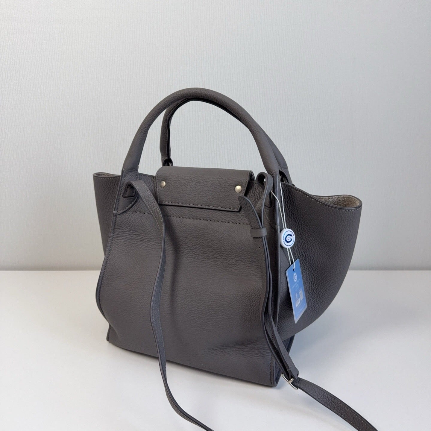 Celine (Unknown) Gray Satchel 189313A4T.09GM