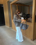 Celine (Unknown) Gray Satchel 189313A4T.09GM
