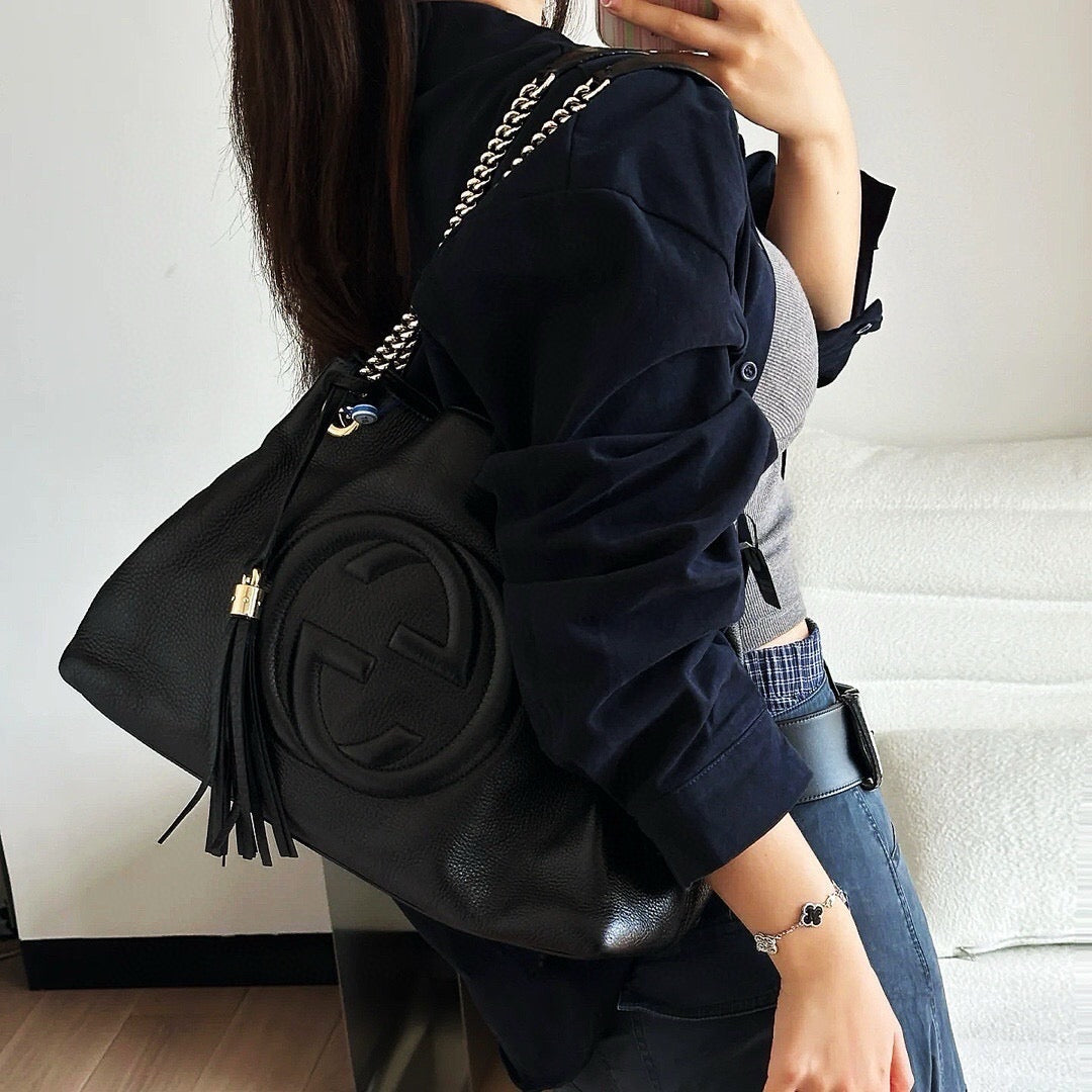 Gucci (Unknown) Black Tote 308982-A7M0G-1000