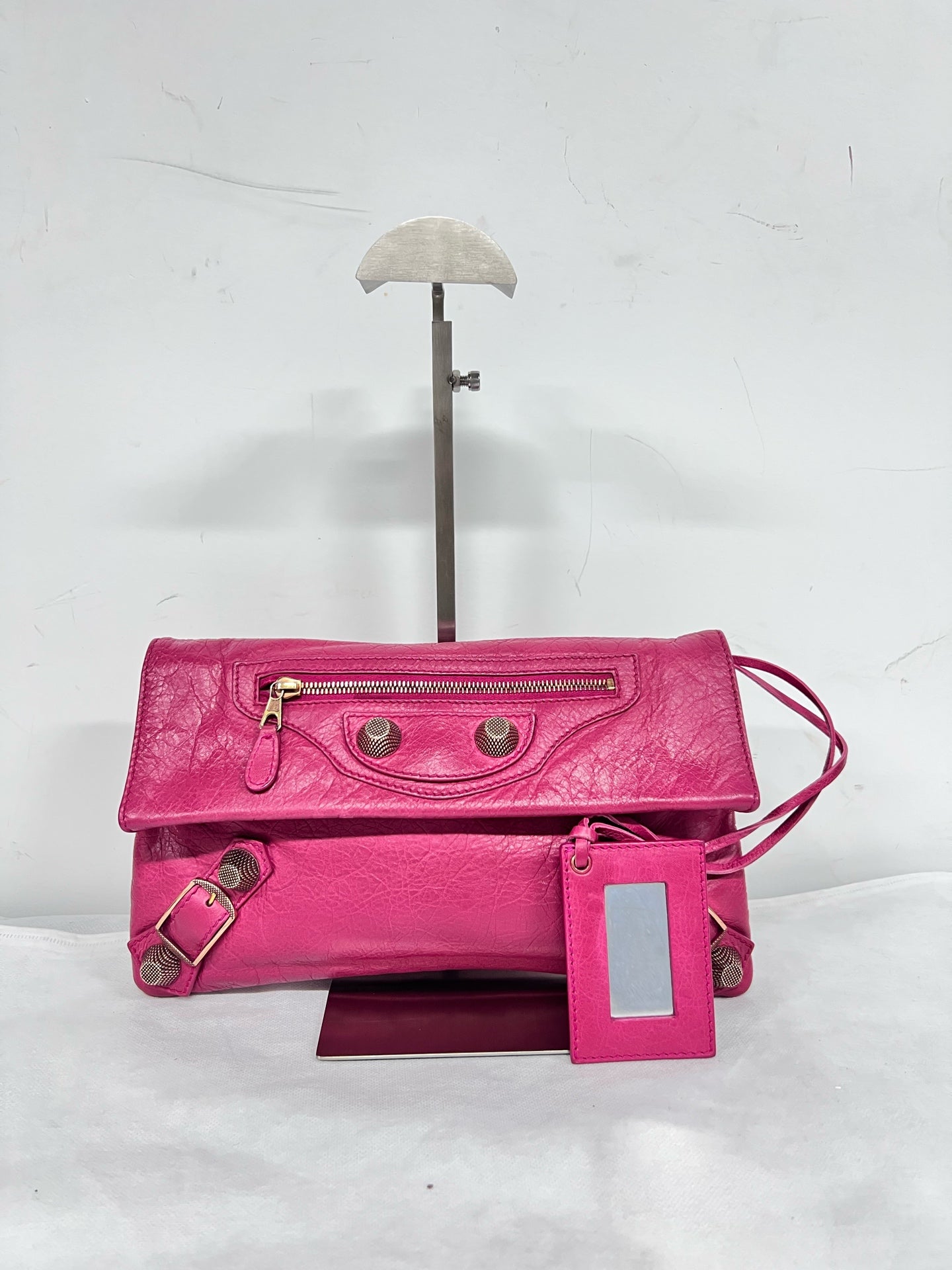Balenciaga Pink Clutch