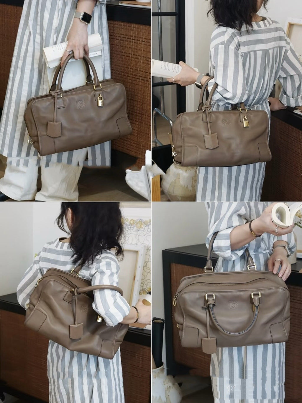 Loewe Amazona Satchel 352.12.N22