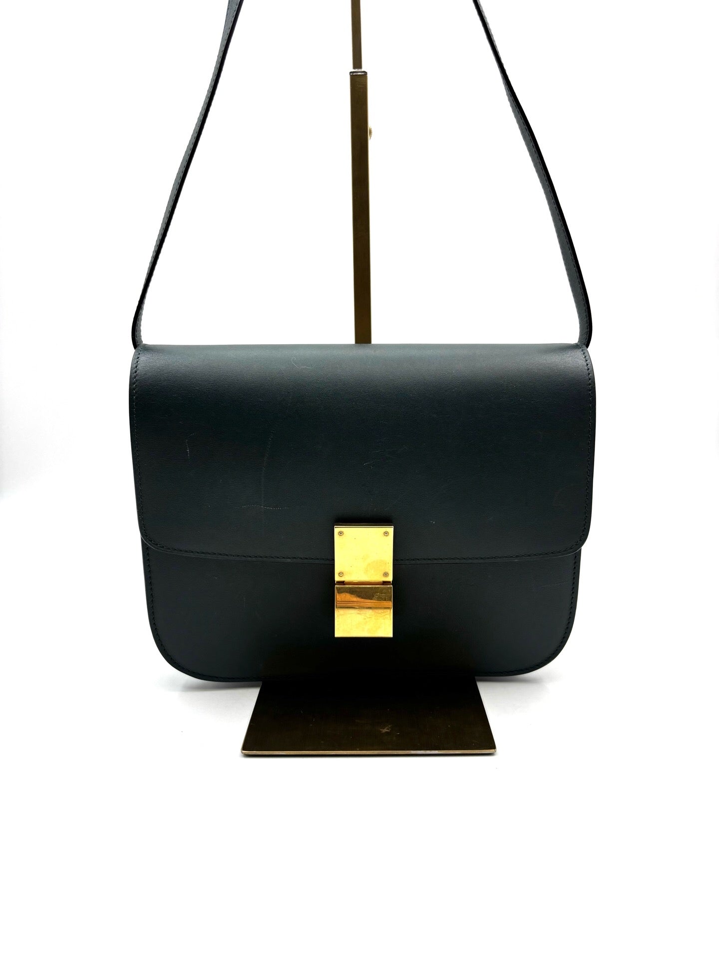 Celine Leather Shoulder Bag