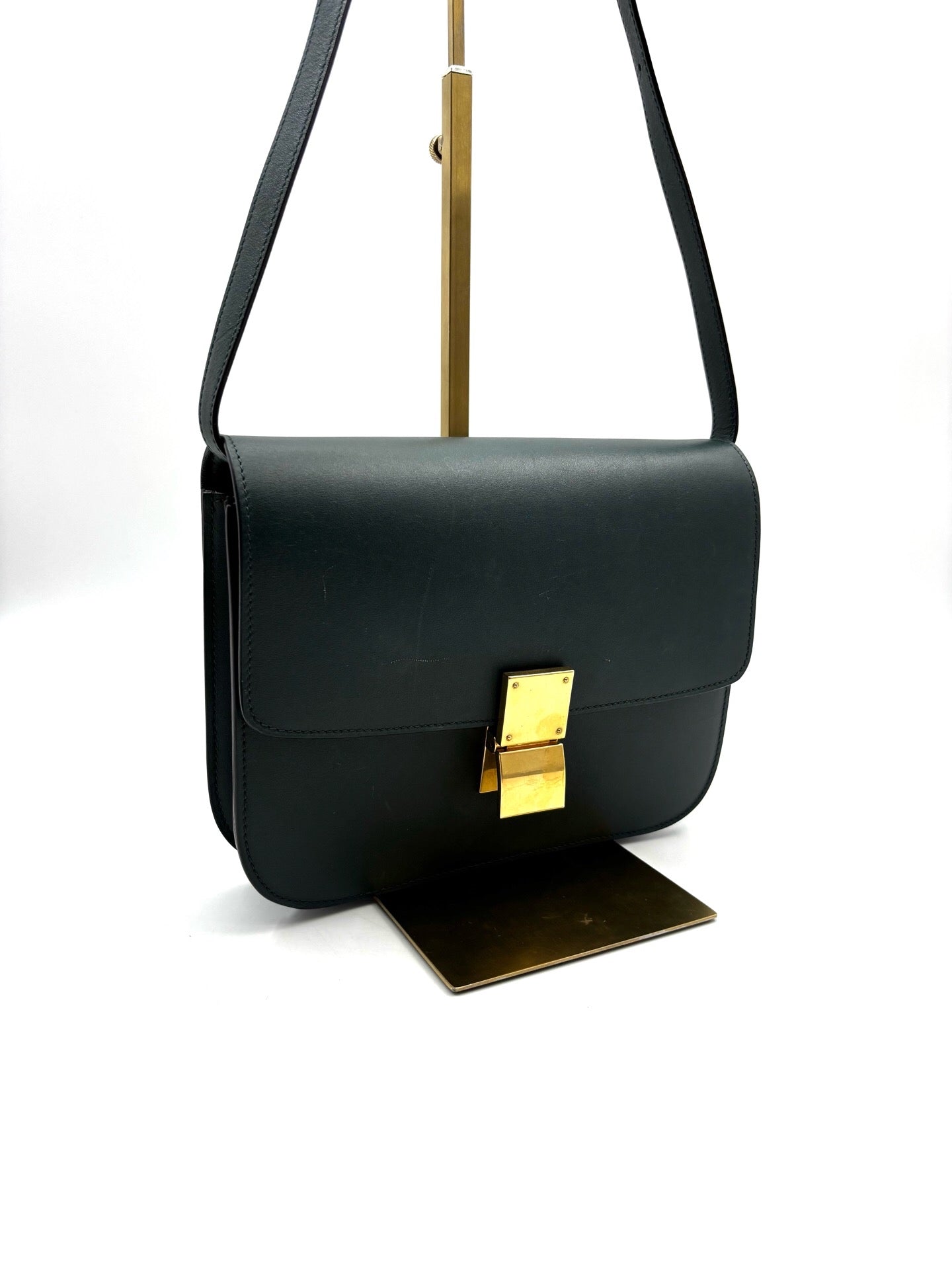 Celine Leather Shoulder Bag