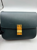Celine Leather Shoulder Bag