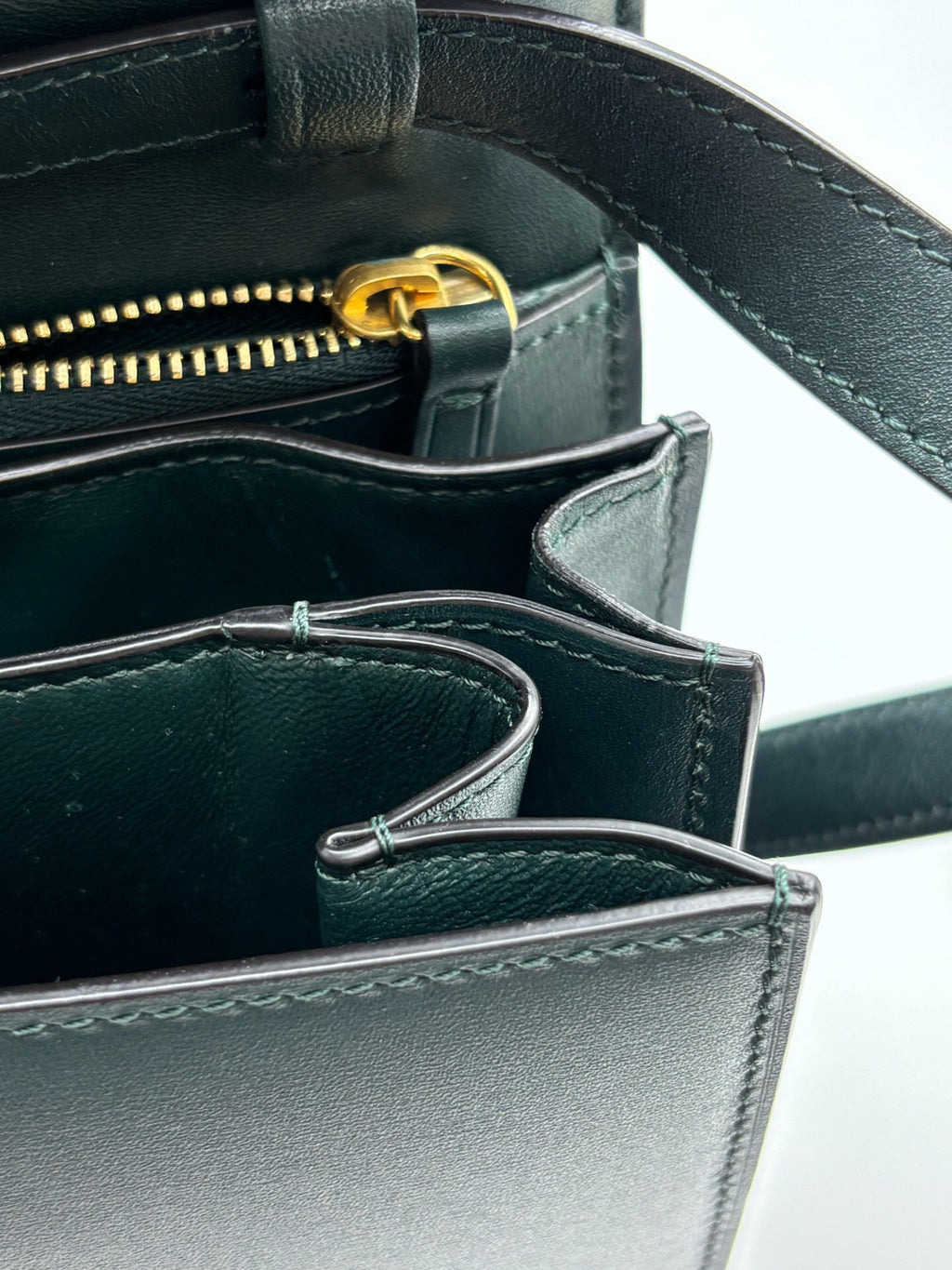 Celine Leather Shoulder Bag