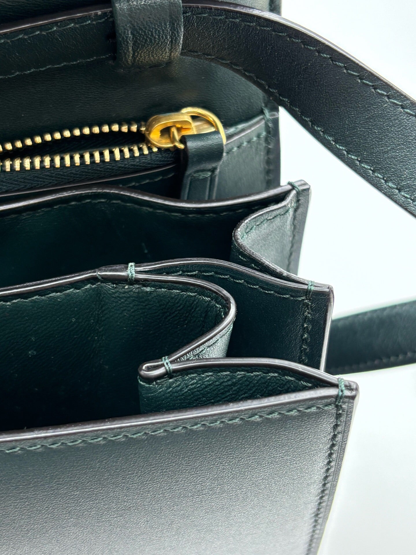 Celine Leather Shoulder Bag