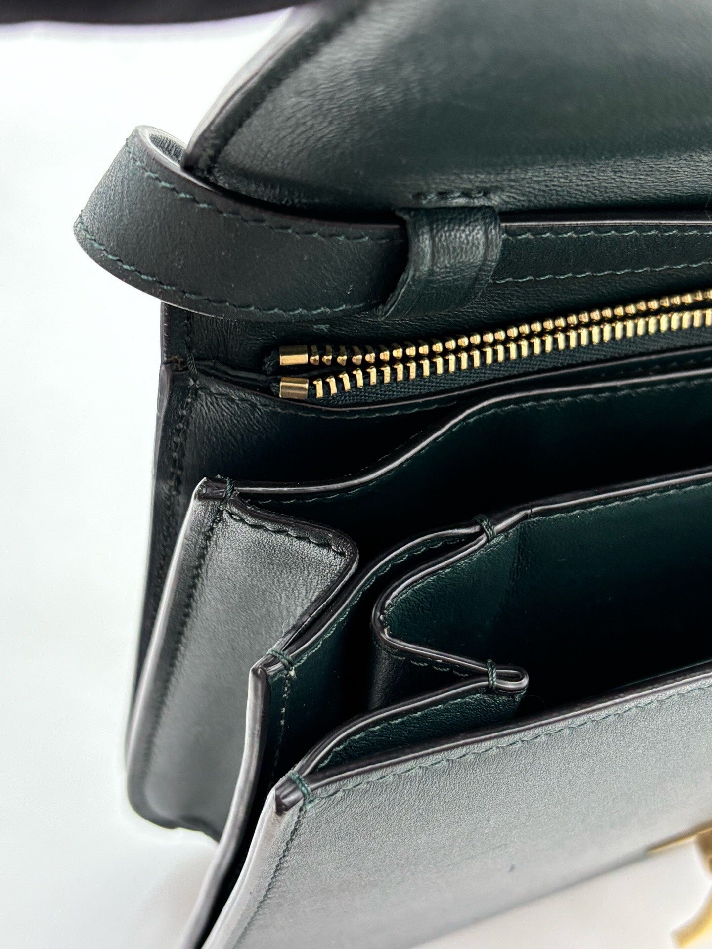 Celine Leather Shoulder Bag