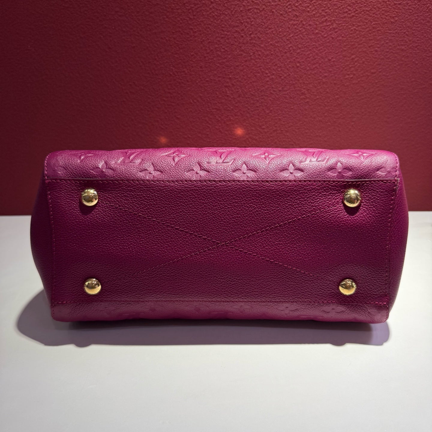 Louis Vuitton Red Satchel