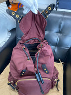 Burberry Cordura Red Backpack 40166211