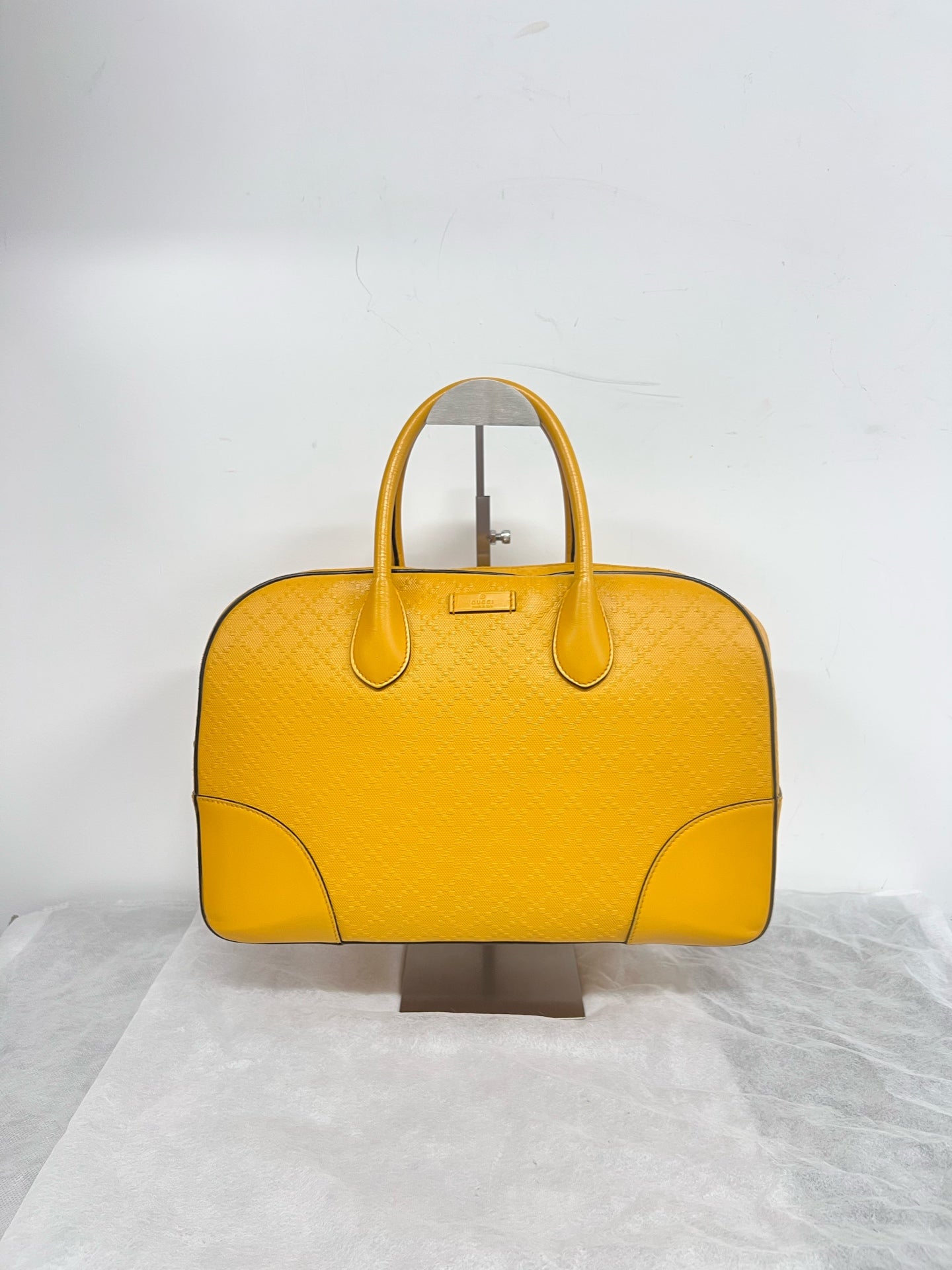 Gucci Yellow Satchel