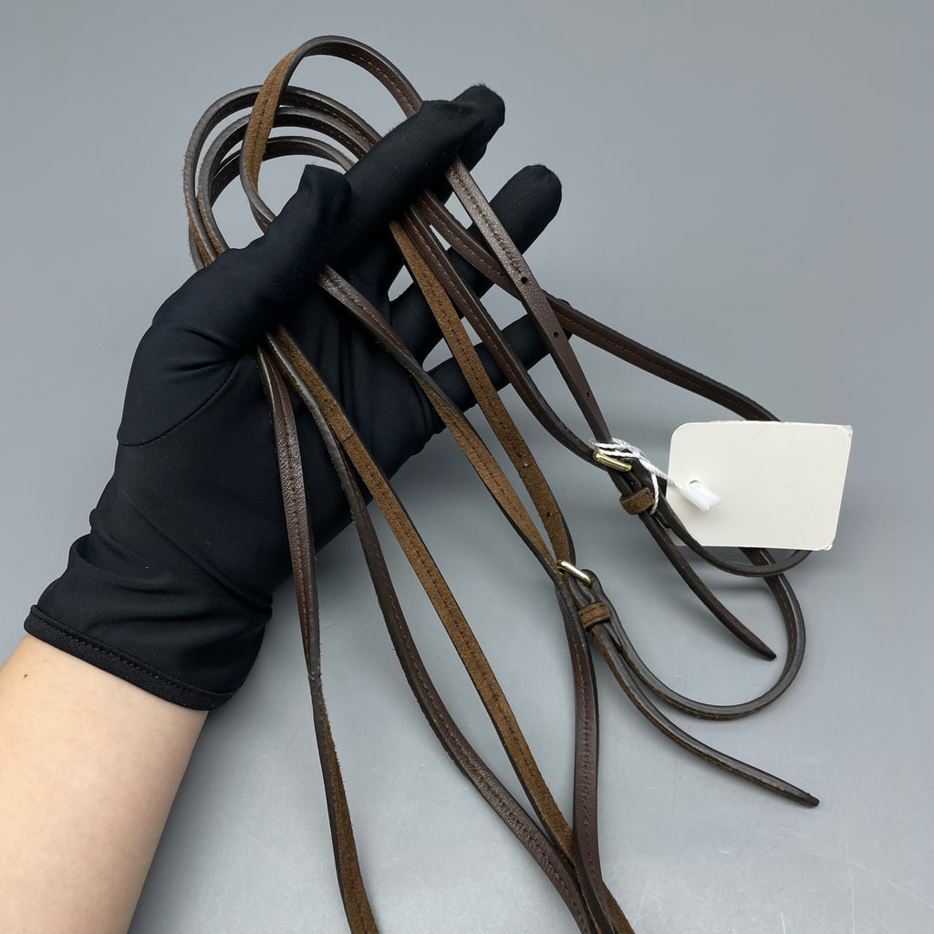 Miu Miu Alcantara Brown Bucket & Drawstring Bag