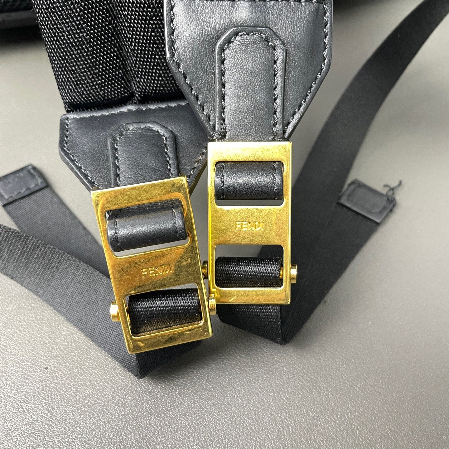 Fendi Metal Backpack