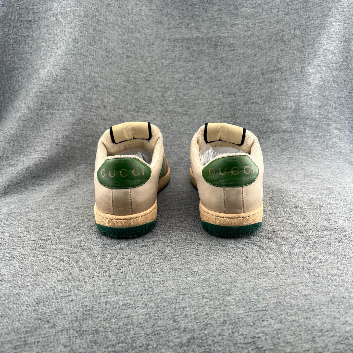 Gucci Leather Green Skate shoes