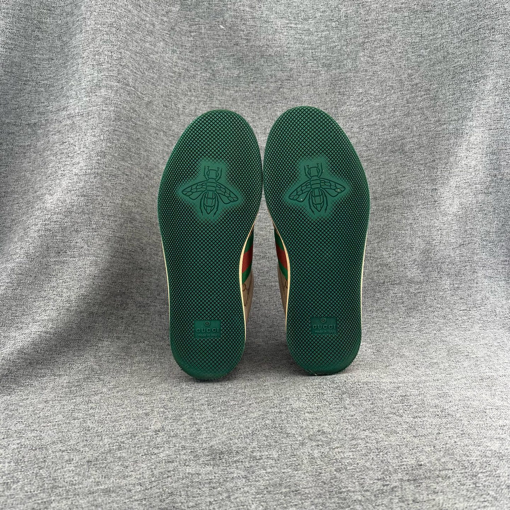 Gucci Leather Green Skate shoes
