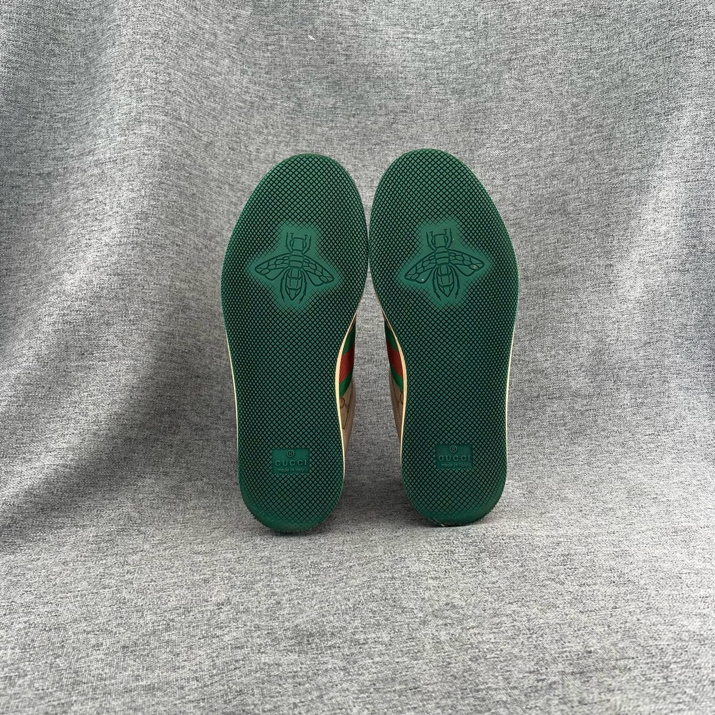 Gucci Leather Green Skate shoes