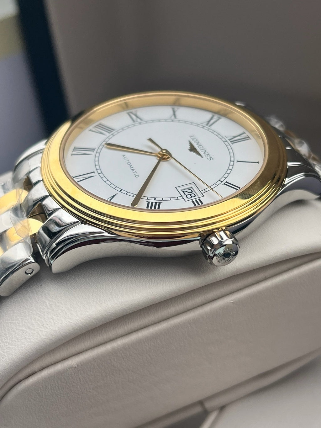 Longines Longines Military Flag Collection White Automatic (self-winding) watch 40.00mm L4.984.3.21.7