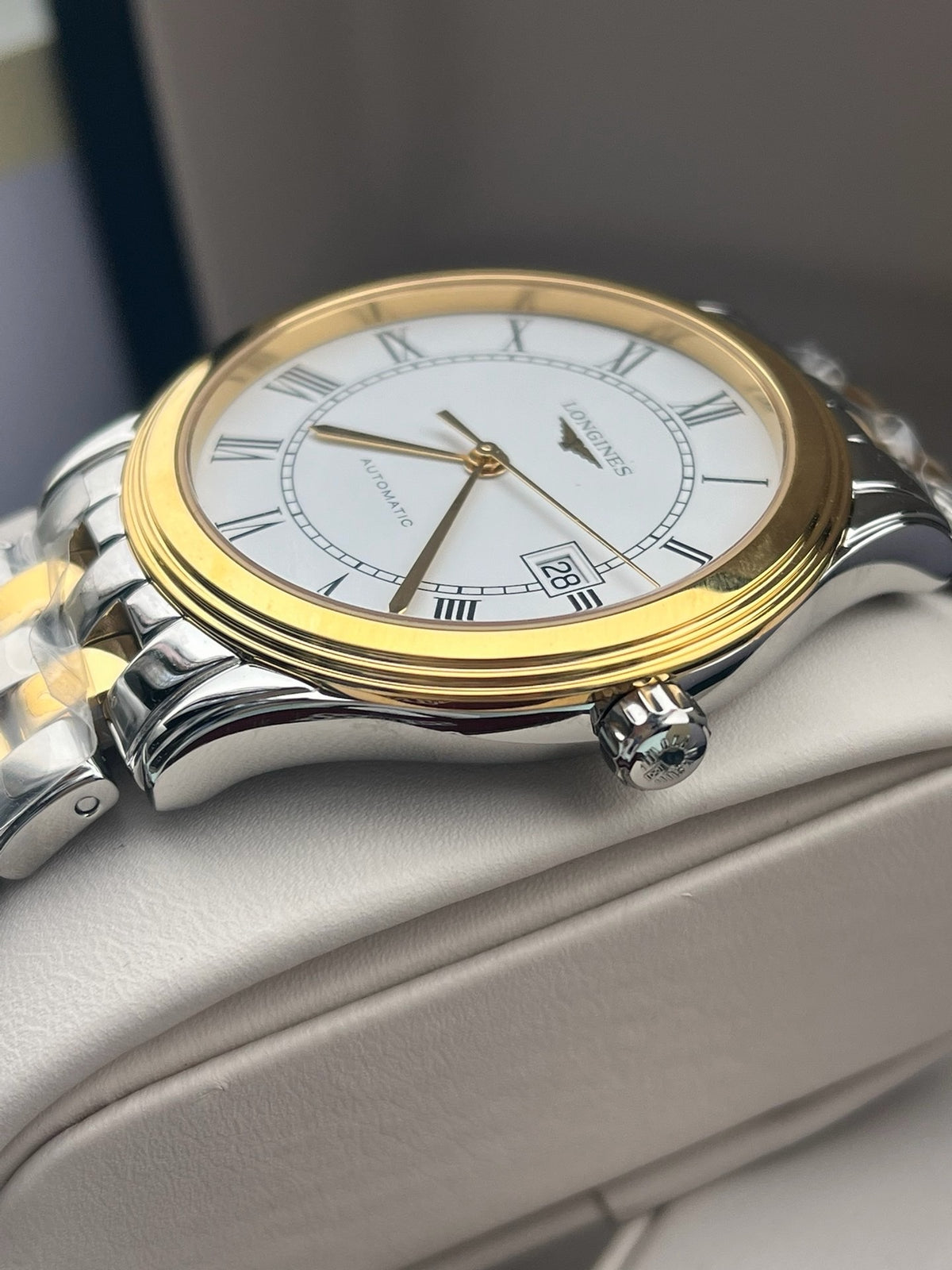 Longines Longines Military Flag Collection White Automatic (self-winding) watch 40.00mm L4.984.3.21.7