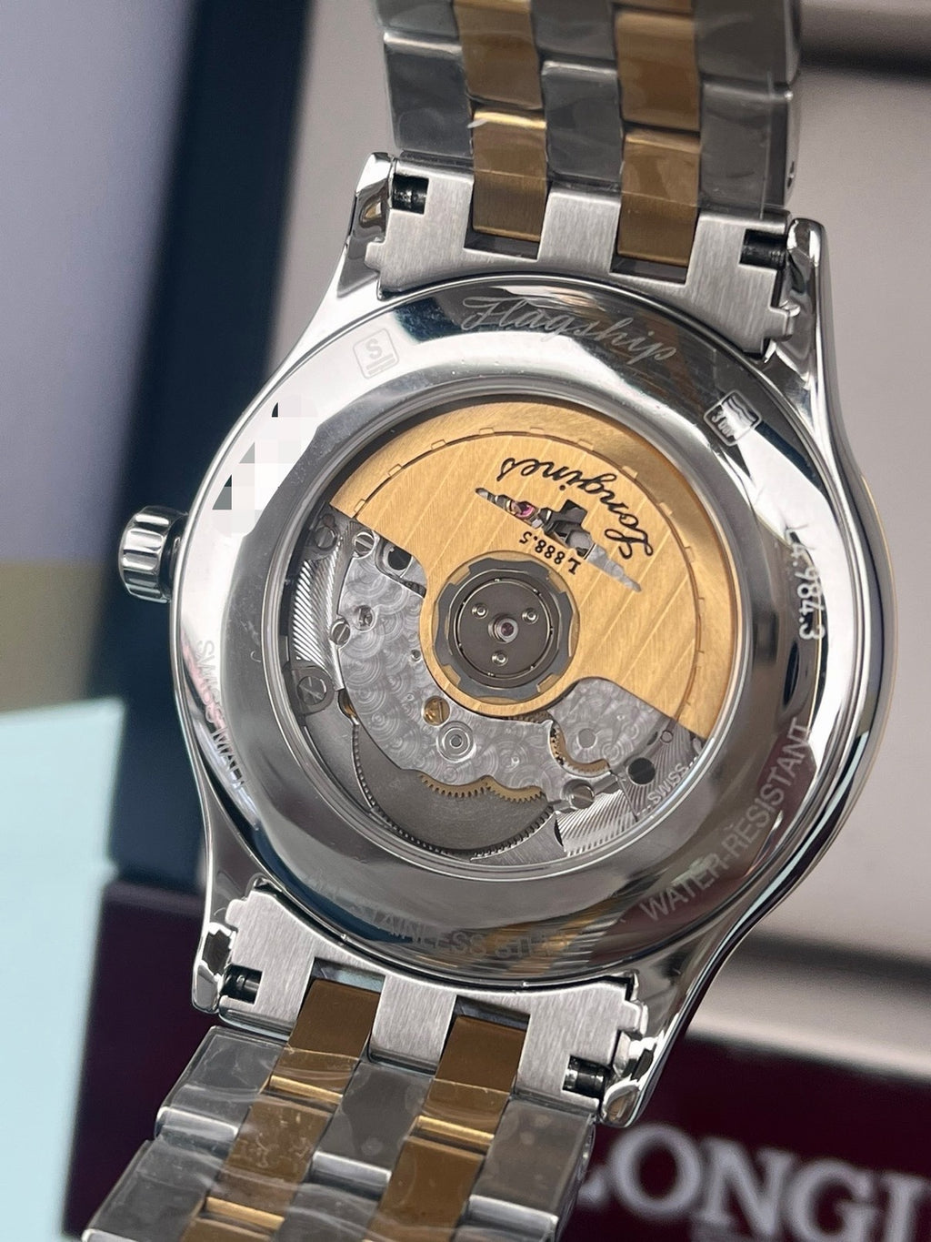 Longines Longines Military Flag Collection White Automatic (self-winding) watch 40.00mm L4.984.3.21.7