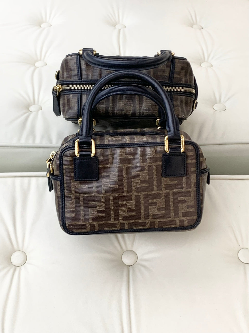 Fendi Brown Satchel 8BS028-A5K4-F15WO