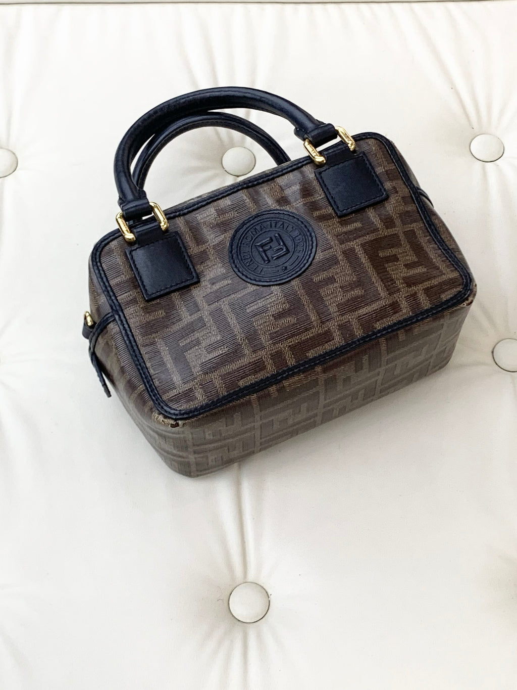 Fendi Brown Satchel 8BS028-A5K4-F15WO