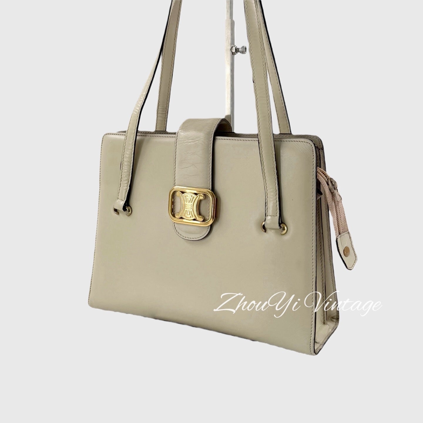Celine White Shoulder Bag