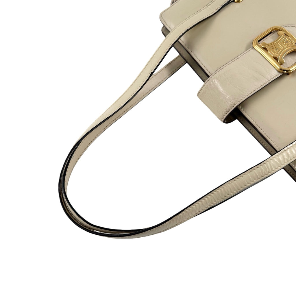 Celine White Shoulder Bag