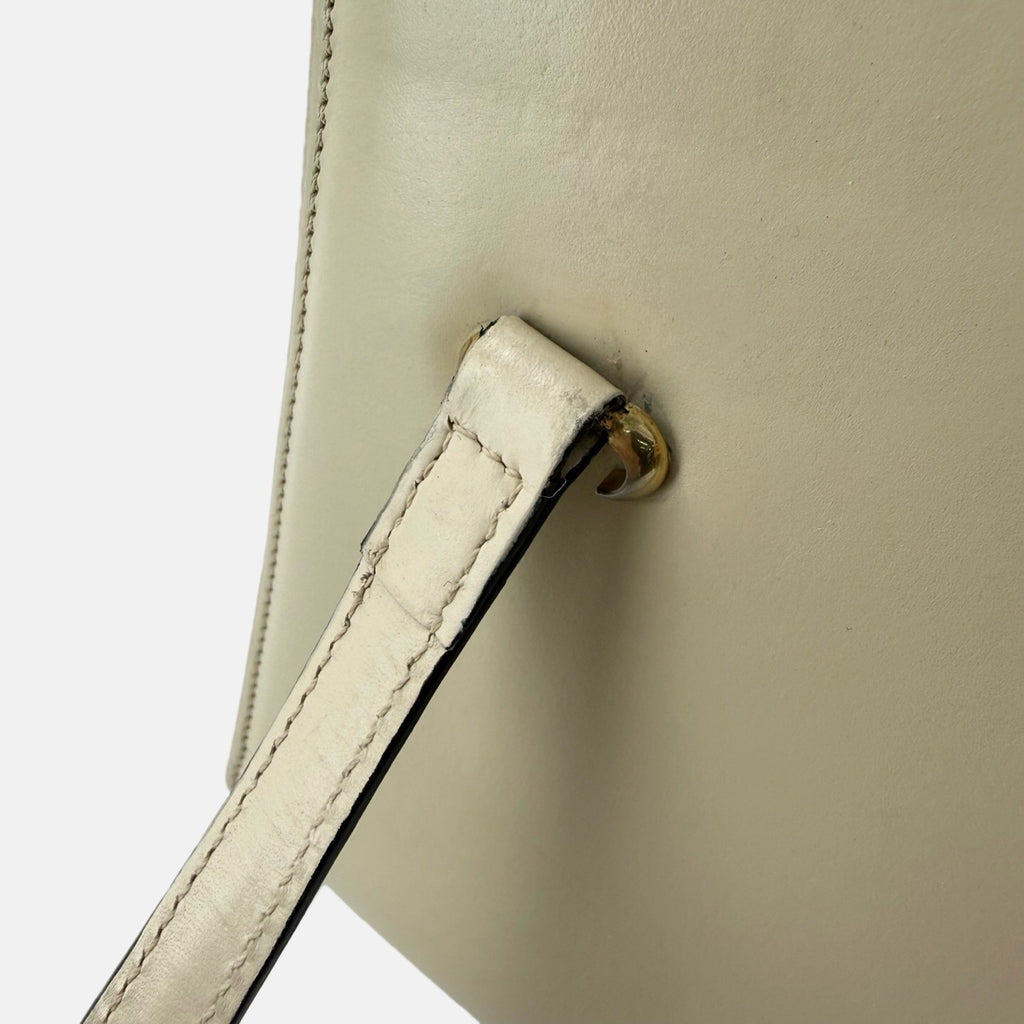 Celine White Shoulder Bag