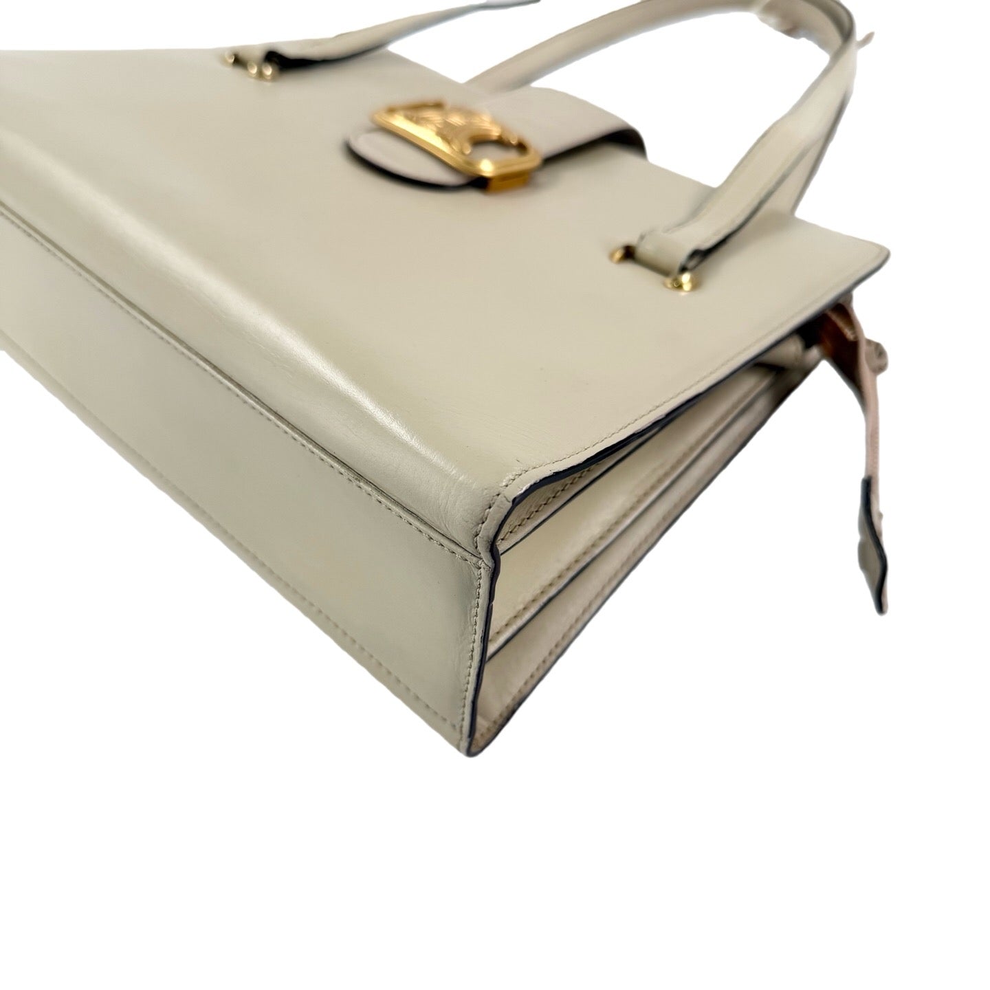 Celine White Shoulder Bag